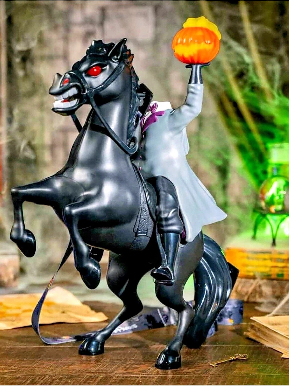 Disney Parks 2026 Ichabod Crane Headless Horseman Halloween Popcorn Bucket